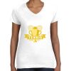 Women's Fine Jersey V-Neck Tee Women's Fine Jersey V-Neck Tee Thumbnail