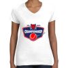 Women's Fine Jersey V-Neck Tee Women's Fine Jersey V-Neck Tee Thumbnail