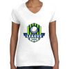 Women's Fine Jersey V-Neck Tee Women's Fine Jersey V-Neck Tee Thumbnail