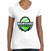 Women's Fine Jersey V-Neck Tee Women's Fine Jersey V-Neck Tee Thumbnail