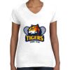 Women's Fine Jersey V-Neck Tee Women's Fine Jersey V-Neck Tee Thumbnail