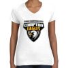 Women's Fine Jersey V-Neck Tee Women's Fine Jersey V-Neck Tee Thumbnail