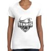 Women's Fine Jersey V-Neck Tee Women's Fine Jersey V-Neck Tee Thumbnail