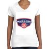 Women's Fine Jersey V-Neck Tee Women's Fine Jersey V-Neck Tee Thumbnail