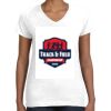 Women's Fine Jersey V-Neck Tee Women's Fine Jersey V-Neck Tee Thumbnail