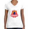 Women's Fine Jersey V-Neck Tee Women's Fine Jersey V-Neck Tee Thumbnail