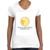 Women's Fine Jersey V-Neck Tee Women's Fine Jersey V-Neck Tee Thumbnail