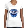 Women's Fine Jersey V-Neck Tee Women's Fine Jersey V-Neck Tee Thumbnail