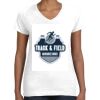 Women's Fine Jersey V-Neck Tee Women's Fine Jersey V-Neck Tee Thumbnail