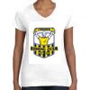 Women's Fine Jersey V-Neck Tee Women's Fine Jersey V-Neck Tee Thumbnail