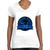 Women's Fine Jersey V-Neck Tee Women's Fine Jersey V-Neck Tee Thumbnail