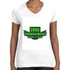 Women's Fine Jersey V-Neck Tee Women's Fine Jersey V-Neck Tee Thumbnail