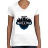 Women's Fine Jersey V-Neck Tee Women's Fine Jersey V-Neck Tee Thumbnail