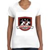 Women's Fine Jersey V-Neck Tee Women's Fine Jersey V-Neck Tee Thumbnail
