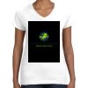 Women's Fine Jersey V-Neck Tee Women's Fine Jersey V-Neck Tee Thumbnail