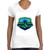 Women's Fine Jersey V-Neck Tee Women's Fine Jersey V-Neck Tee Thumbnail
