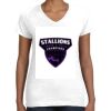Women's Fine Jersey V-Neck Tee Women's Fine Jersey V-Neck Tee Thumbnail