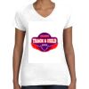 Women's Fine Jersey V-Neck Tee Women's Fine Jersey V-Neck Tee Thumbnail