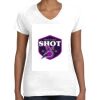 Women's Fine Jersey V-Neck Tee Women's Fine Jersey V-Neck Tee Thumbnail
