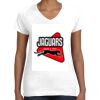 Women's Fine Jersey V-Neck Tee Women's Fine Jersey V-Neck Tee Thumbnail