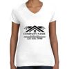 Women's Fine Jersey V-Neck Tee Women's Fine Jersey V-Neck Tee Thumbnail