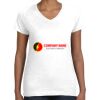 Women's Fine Jersey V-Neck Tee Women's Fine Jersey V-Neck Tee Thumbnail