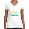 Women's Fine Jersey V-Neck Tee Women's Fine Jersey V-Neck Tee Thumbnail