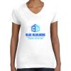 Women's Fine Jersey V-Neck Tee Women's Fine Jersey V-Neck Tee Thumbnail