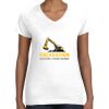 Women's Fine Jersey V-Neck Tee Women's Fine Jersey V-Neck Tee Thumbnail
