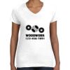 Women's Fine Jersey V-Neck Tee Women's Fine Jersey V-Neck Tee Thumbnail