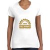 Women's Fine Jersey V-Neck Tee Women's Fine Jersey V-Neck Tee Thumbnail