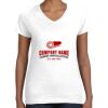 Women's Fine Jersey V-Neck Tee Women's Fine Jersey V-Neck Tee Thumbnail