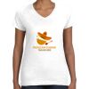 Women's Fine Jersey V-Neck Tee Women's Fine Jersey V-Neck Tee Thumbnail