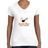 Women's Fine Jersey V-Neck Tee Women's Fine Jersey V-Neck Tee Thumbnail