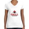Women's Fine Jersey V-Neck Tee Women's Fine Jersey V-Neck Tee Thumbnail