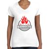 Women's Fine Jersey V-Neck Tee Women's Fine Jersey V-Neck Tee Thumbnail