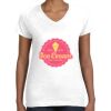 Women's Fine Jersey V-Neck Tee Women's Fine Jersey V-Neck Tee Thumbnail