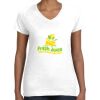 Women's Fine Jersey V-Neck Tee Women's Fine Jersey V-Neck Tee Thumbnail