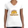 Women's Fine Jersey V-Neck Tee Women's Fine Jersey V-Neck Tee Thumbnail
