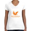 Women's Fine Jersey V-Neck Tee Women's Fine Jersey V-Neck Tee Thumbnail