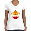 Women's Fine Jersey V-Neck Tee Women's Fine Jersey V-Neck Tee Thumbnail