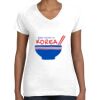 Women's Fine Jersey V-Neck Tee Women's Fine Jersey V-Neck Tee Thumbnail