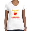 Women's Fine Jersey V-Neck Tee Women's Fine Jersey V-Neck Tee Thumbnail