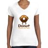 Women's Fine Jersey V-Neck Tee Women's Fine Jersey V-Neck Tee Thumbnail
