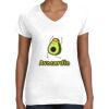 Women's Fine Jersey V-Neck Tee Women's Fine Jersey V-Neck Tee Thumbnail