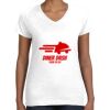 Women's Fine Jersey V-Neck Tee Women's Fine Jersey V-Neck Tee Thumbnail