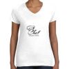 Women's Fine Jersey V-Neck Tee Women's Fine Jersey V-Neck Tee Thumbnail