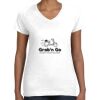 Women's Fine Jersey V-Neck Tee Women's Fine Jersey V-Neck Tee Thumbnail