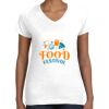 Women's Fine Jersey V-Neck Tee Women's Fine Jersey V-Neck Tee Thumbnail