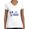 Women's Fine Jersey V-Neck Tee Women's Fine Jersey V-Neck Tee Thumbnail
